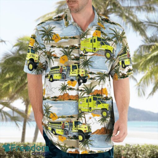 Alpine Wyoming Fire Department & EMS Hawaiian Shirt Beach Shirt Summer Holiday Gift Product Photo 3