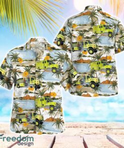 Alpine Wyoming Fire Department & EMS Hawaiian Shirt Beach Shirt Summer Holiday Gift