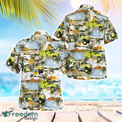 Alpine Wyoming Fire Department & EMS Hawaiian Shirt Beach Shirt Summer Holiday Gift Product Photo 1