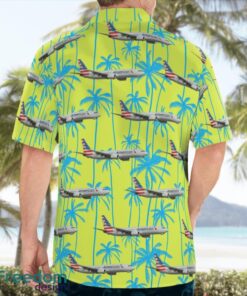 American Airlines Boeing 737-800 Aloha Hawaiian Shirt Beach Gift Shirt Product Photo 2