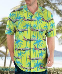 American Airlines Boeing 737-800 Aloha Hawaiian Shirt Beach Gift Shirt Product Photo 4