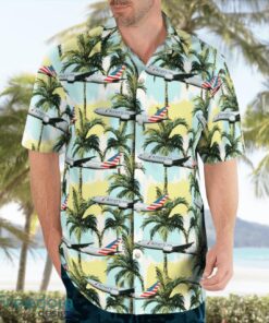 American Airlines Boeing 777-200ER Aloha Hawaiian Shirt Beach Gift Shirt Product Photo 4