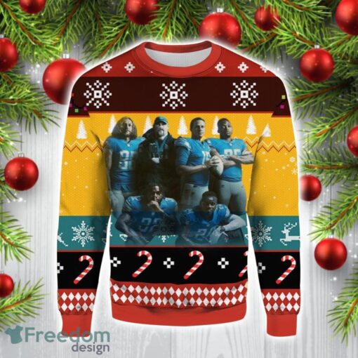 American Football Detroit Lions Christmas Gift Ugly Christmas Sweater For Men And Women Product Photo 1