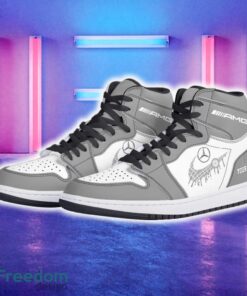 AMG Car Air Jordan 1 Hightop Shoes New For Fans Gift AJ1 Sneaker Custom Name - AMG Air Jordan 1 Hightop Shoes_5