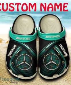 AMG Clog Shoes Car Full Print For Fans Custom Name Gift Men Women