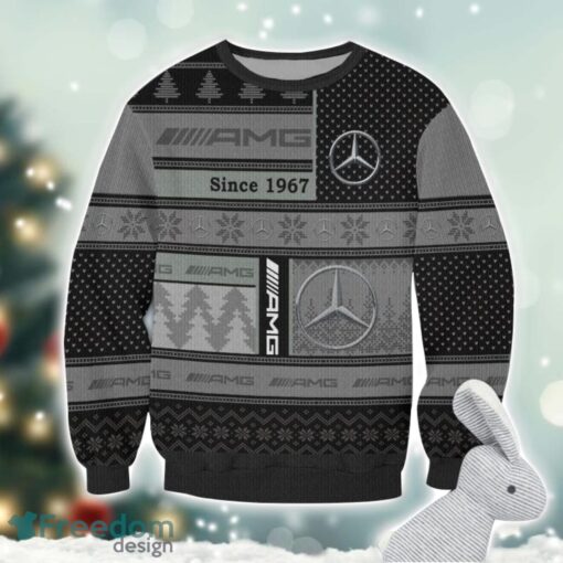 AMG Logo Ugly Christmas Sweater For Fans Men And Women Christmas Gift Ideas Product Photo 2