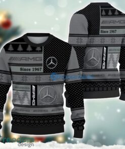 AMG Logo Ugly Christmas Sweater For Fans Men And Women Christmas Gift Ideas