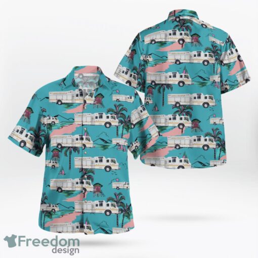 Anoka, Minnesota, Anoka-Champlin Fire Department Hawaiian Shirt Product Photo 1