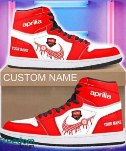 Aprilia Car Air Jordan 1 Hightop Shoes New For Fans Gift AJ1 Sneaker Custom Name Aprilia Car Air Jordan 1 Hightop Shoes New For Fans Gift AJ1 Sneaker Custom Name