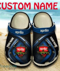 Aprilia Clog Shoes Car Full Print For Fans Custom Name Gift Men Women
