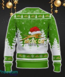 Arctic Cat Car For Fans 3D Sweater Ugly Christmas Santa Hat Tree Gift For Men Women - Arctic Cat Ugly Christmas Sweater_3
