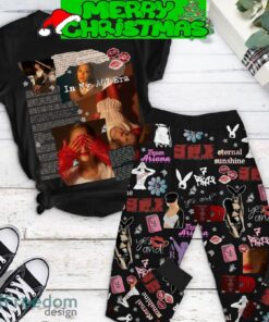 Ariana Grande In My AG7 Era Fleece Pajamas Set All Over Print Christmas Gift
