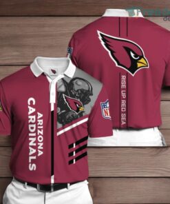 Arizona Cardinals 3D Polo Shirt For Fans