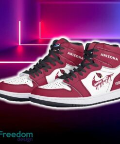 Arizona Cardinals Air Jordan Hightop Shoes New Custom Name For Fans Gift Sneaker - Arizona Cardinals Air Jordan Hightop Shoes Photo 5