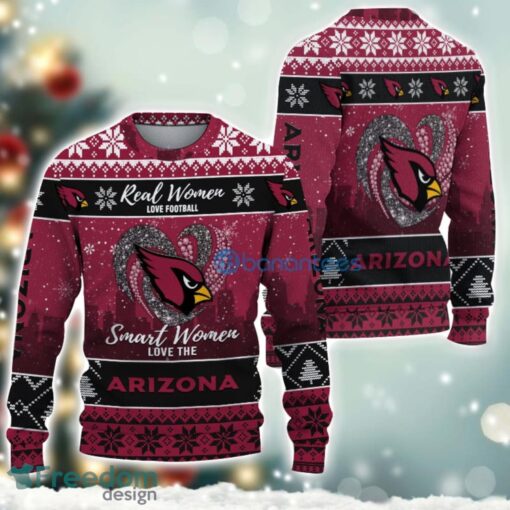 Arizona Cardinals Logo Ugly Christmas Sweater For Fans Men And Women Christmas Gift Ideas Product Photo 2