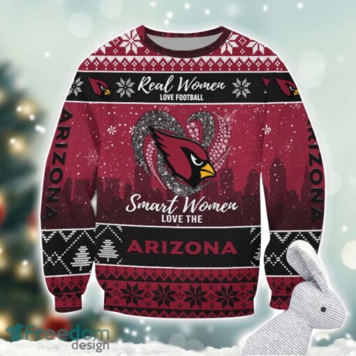 Arizona Cardinals Logo Ugly Christmas Sweater For Fans Men And Women Christmas Gift Ideas Product Photo 1