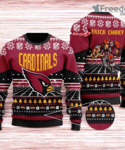Arizona Cardinals Ugly Sweater Mascot NFL Christmas Gifts for big fans