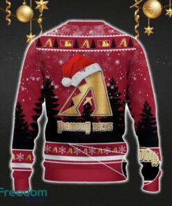Arizona Diamondbacks Car For Fans 3D Sweater Ugly Christmas Santa Hat Tree Gift For Men Women - Arizona Diamondbacks Ugly Christmas Sweater_3