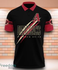 Arizona Diamondbacks MLB D Backs Drive 3D Polo Shirt With Claws Pattern image Arizona Diamondbacks MLB D-Backs Drive 3D Polo Shirt With Claws Pattern Product Photo 2