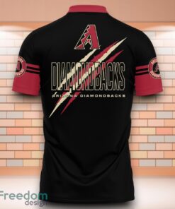 Arizona Diamondbacks MLB D Backs Drive 3D Polo Shirt With Claws Pattern image Arizona Diamondbacks MLB D-Backs Drive 3D Polo Shirt With Claws Pattern Product Photo 3