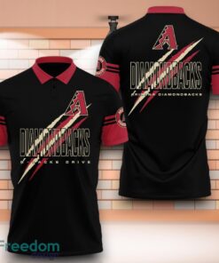 Arizona Diamondbacks MLB D-Backs Drive 3D Polo Shirt With Claws Pattern Arizona Diamondbacks MLB D-Backs Drive 3D Polo Shirt With Claws Pattern