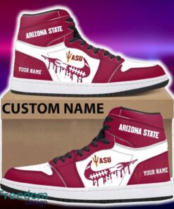 Arizona State Sun Devils Air Jordan Hightop Shoes New Custom Name For Fans Gift Sneaker Arizona State Sun Devils Air Jordan Hightop Shoes New Custom Name For Fans Gift Sneaker