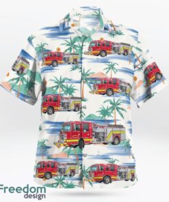 Arkansas, Beaver Lake Fire Department Hawaiian Shirt Product Photo 2