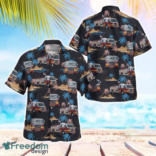 Arkansas, Little Rock Fire Department Hawaiian Shirt Beach Shirt Summer Holiday Gift Product Photo 1