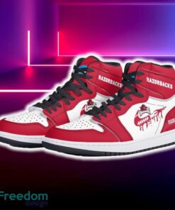 Arkansas Razorbacks Air Jordan Hightop Shoes New Custom Name For Fans Gift Sneaker - Arkansas Razorbacks Air Jordan Hightop Shoes Photo 5