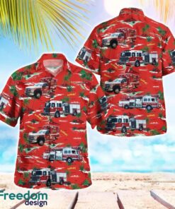 Arkansas, Rogers Fire Department Aloha Hawaiian Shirt