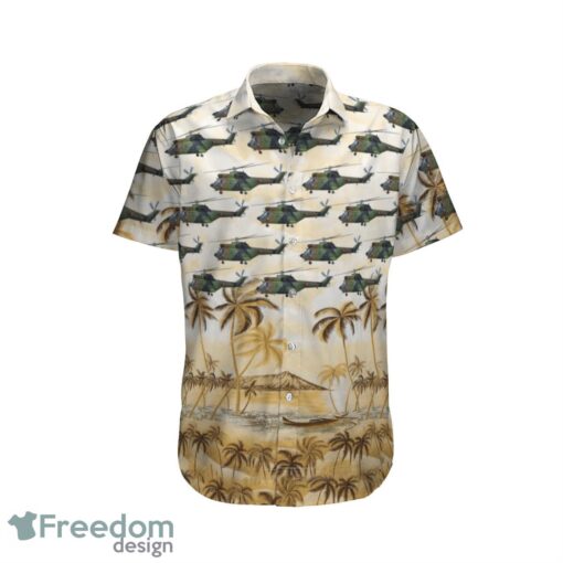 Aérospatiale SA330 Puma French Army Hawaiian Shirt Product Photo 1