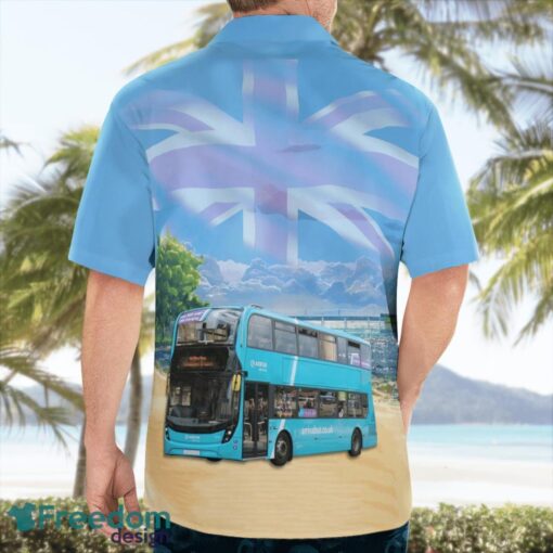 Arriva UK Bus Driver Aloha Hawaiian Shirt Beach Gift Shirt Product Photo 2