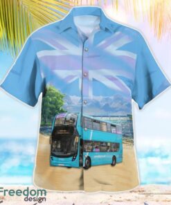 Arriva UK Bus Driver Aloha Hawaiian Shirt Beach Gift Shirt Product Photo 3