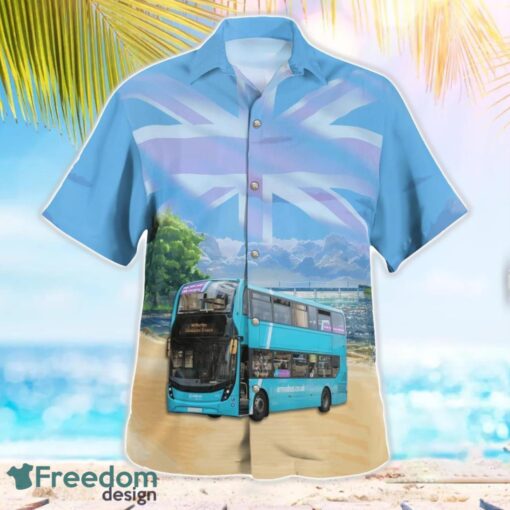 Arriva UK Bus Driver Aloha Hawaiian Shirt Beach Gift Shirt Product Photo 3