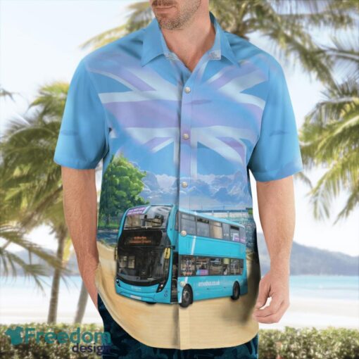 Arriva UK Bus Driver Aloha Hawaiian Shirt Beach Gift Shirt Product Photo 4