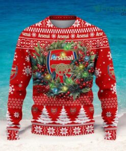 Arsenal F.C. Christmas Ugly Sweater 3D Gift For Men And Women Product Photo 2