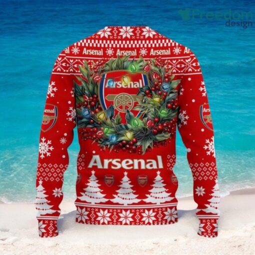 Arsenal F.C. Christmas Ugly Sweater 3D Gift For Men And Women Product Photo 3