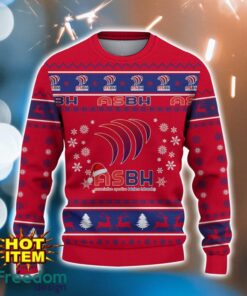 AS Beziers Herault 3D Ugly Christmas Sweater For Men And Women Sport Fans Product Photo 2