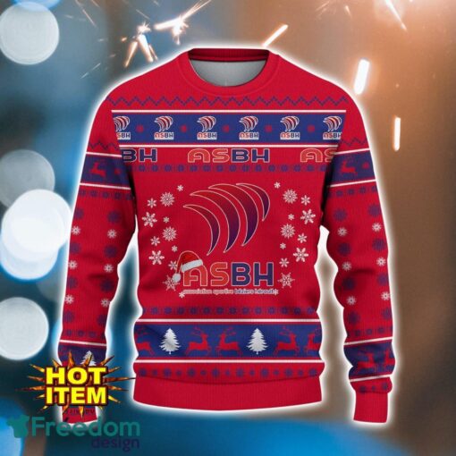 AS Beziers Herault 3D Ugly Christmas Sweater For Men And Women Sport Fans Product Photo 2