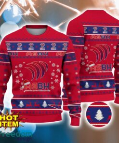 AS Beziers Herault 3D Ugly Christmas  Sweater For Men And Women Sport Fans