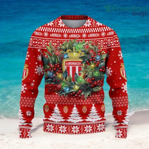 AS Monaco Christmas Ugly Sweater 3D Gift For Men And Women Product Photo 2