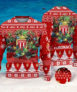 AS Monaco Christmas Ugly Sweater 3D Gift For Men And Women