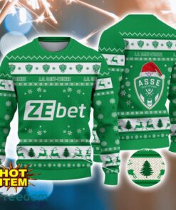 AS SaintEtienne 3D Ugly Christmas  Sweater For Men And Women Sport Fans