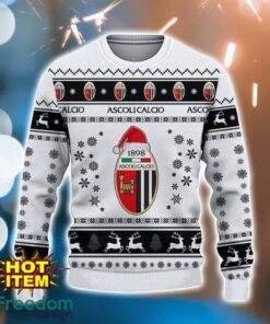 Ascoli Calcio 1898 3D Ugly Christmas Sweater For Men And Women Sport Fans Product Photo 2