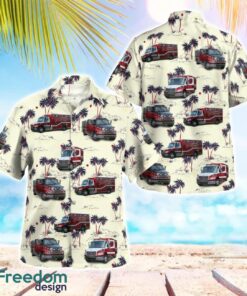 Ash Grove Fire Protection District Beach Hawaiian Shirt Gift For Summer Holiday