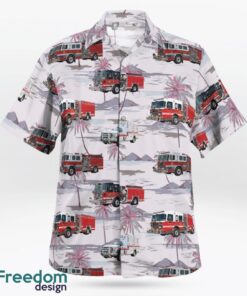 Ashburn, Loudoun County, Virginia, Arcola Volunteer Fire Department Hawaiian Shirt Product Photo 2