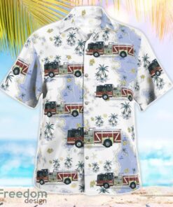 Aspinwall, Pennsylvania, Aspinwall VFD Station 102 Hawaiian Shirt Beach Shirt For Men And Women Product Photo 2