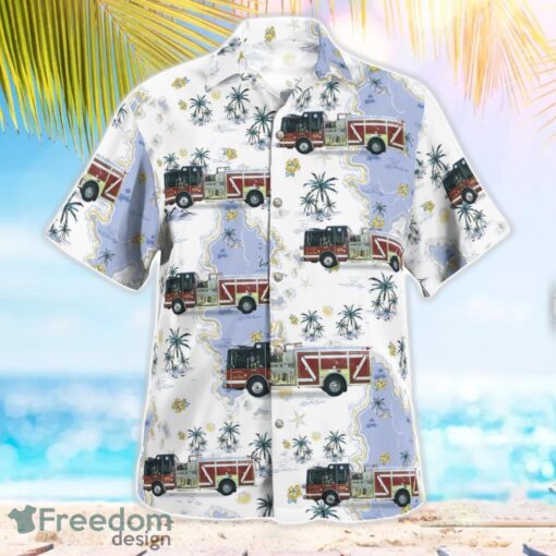 Aspinwall, Pennsylvania, Aspinwall VFD Station 102 Hawaiian Shirt Beach Shirt For Men And Women Product Photo 2