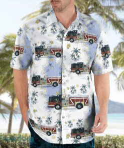 Aspinwall, Pennsylvania, Aspinwall VFD Station 102 Hawaiian Shirt Beach Shirt For Men And Women Product Photo 3