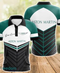 Aston-Martin 3D Polo Shirt For Car Lover Golf Fans Gift Polo Shirt Custom Name